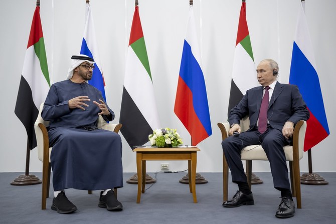 UAE president says country is seeking to develop relations with Russia