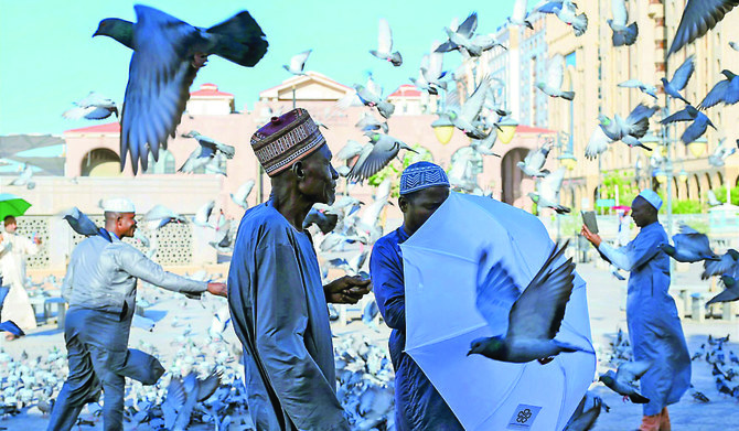 Beloved birds of Makkah’s Grand Mosque welcome sight for pilgrims who seek peace, sanctuary