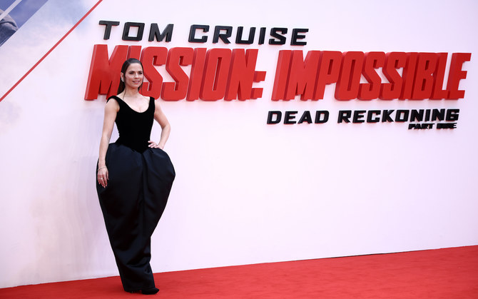 Actress Hayley Atwell wears Saudi’s Ashi Studio at ‘Mission: Impossible’ premiere in London