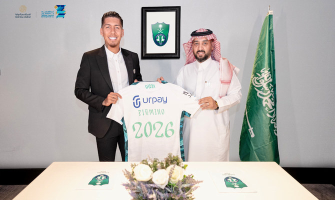 Former Liverpool forward Roberto Firmino heads to Saudi Arabia to join Al-Ahli