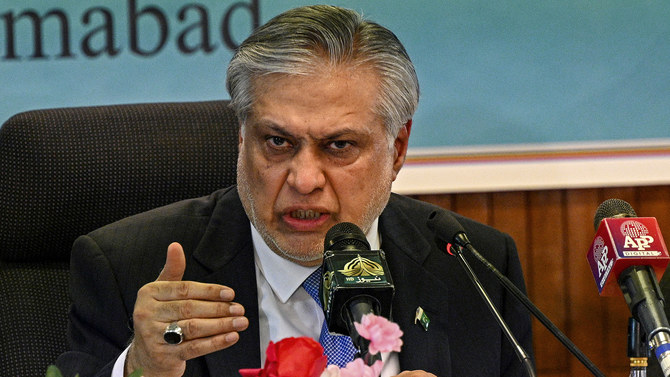 Pakistan finance minister Dar put forward as leader of caretaker government