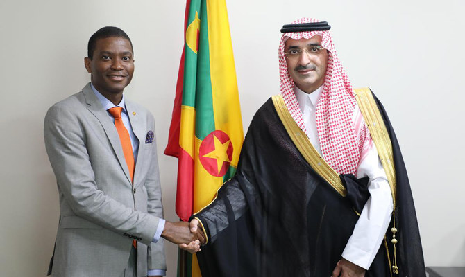 Saudi Fund for Development CEO meets Grenada PM