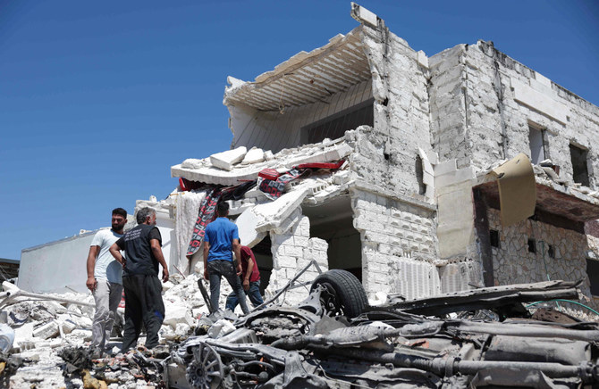 Three civilians killed in Russian strikes on Syria: Monitor