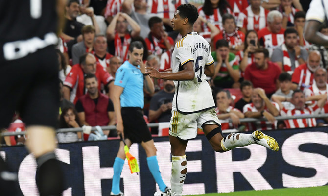 ‘Really special’ Bellingham strikes on debut as Real Madrid beat Athletic Bilbao