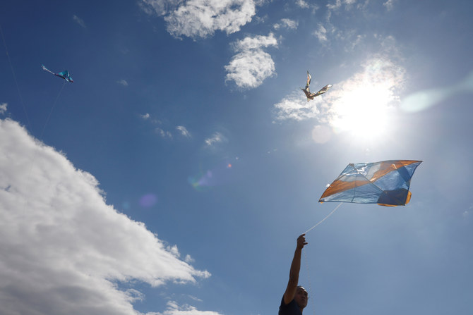 Afghan kites take to London skies on anniversary of Taliban takeover