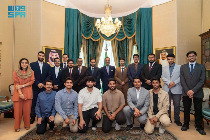 Saudi AI summer school students at Oxford University meet Kingdom’s ambassador to UK