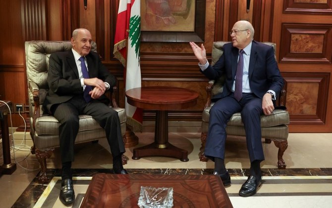 Lebanon’s caretaker PM says economic stability at stake with stalled laws