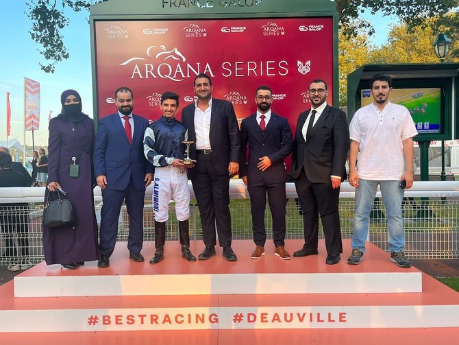 Saudi jockey Sultan Almaymuni stars in Deauville on European debut