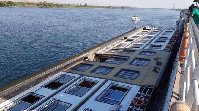 Egypt authorities reveal details on floating hotel in Luxor that sank