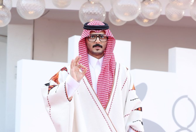 Saudi actor Mohamed El-Shehri wears Qormuz at Venice ‘Poor Things’ premiere 