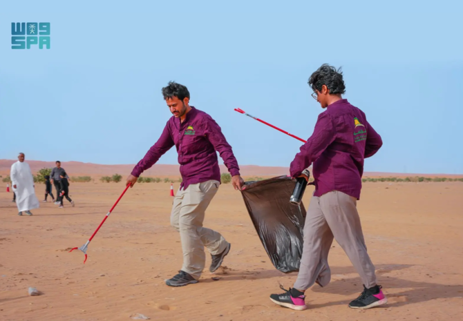 More than 30m kg of waste removed from King Abdulaziz Royal Nature Reserve in 2 years
