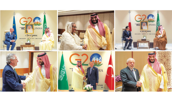 Crown Prince Mohammed bin Salman holds bilateral talks with world leaders on the sidelines of G20 summit in New Delhi