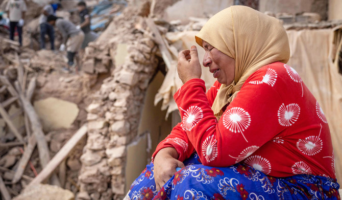 Moroccans sleep in the streets for third night following an earthquake that took more than 2,100 lives