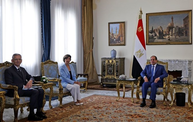 El-Sisi plays up Egypt’s role in promoting regional stability in meeting with French minister