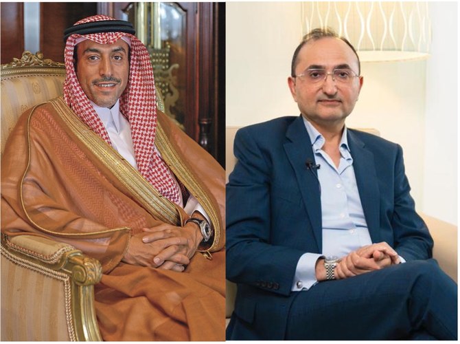 Initial Saudi Group’s Board Member Faris Bundakji, and Alesayi Holding Group CEO Hany Habashy