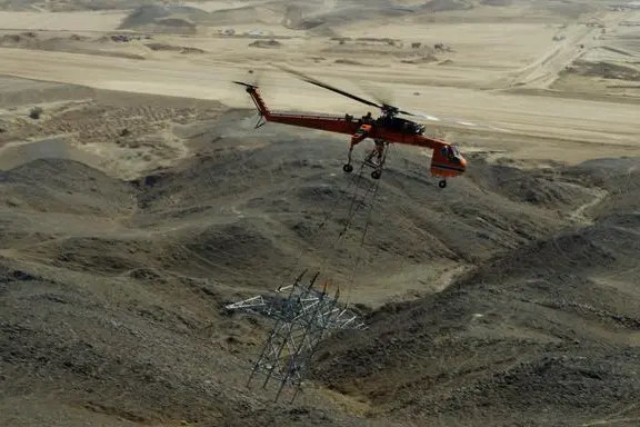 NEOM’s ENOWA adopts helicopter-aided method for construction