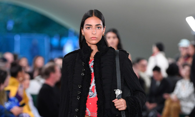 Nora Attal hits the runway for Burberry  