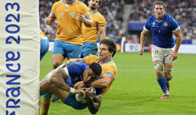 Italy rebound to blow out Uruguay at the Rugby World Cup