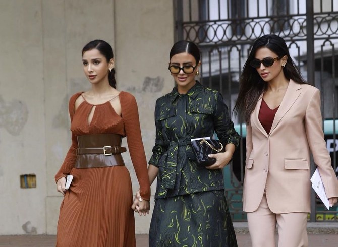 Saudi models show off high-street fashion in Milan