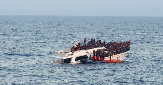 Lebanon rescues Syrians in sinking migrant boat