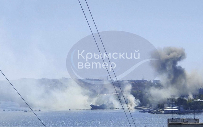 Ukraine targets a key Crimean city a day after striking Russia’s Black Sea Fleet headquarters