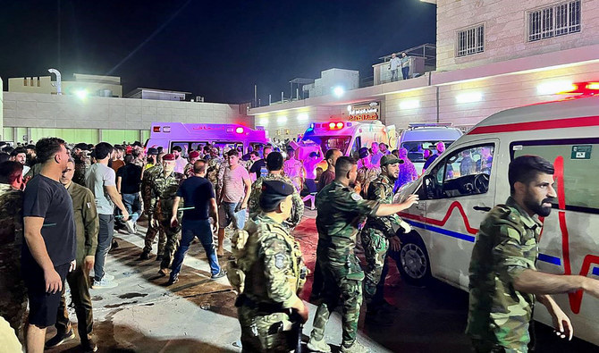 More than 100 dead, scores more injured in Iraq wedding inferno