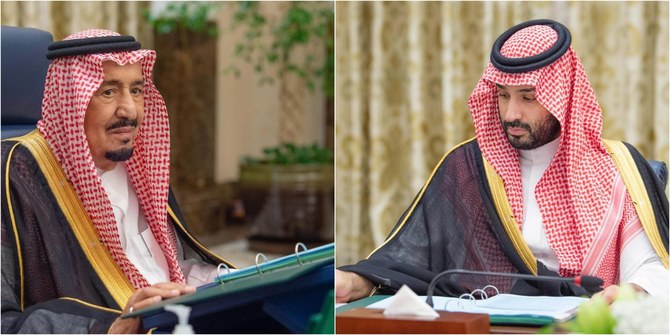 Saudi king, crown prince attend Cabinet meeting 