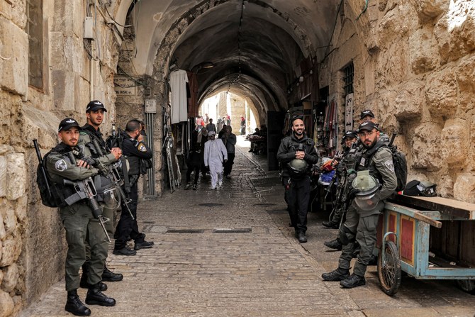 Israeli police arrest five for hostile gestures toward Christians