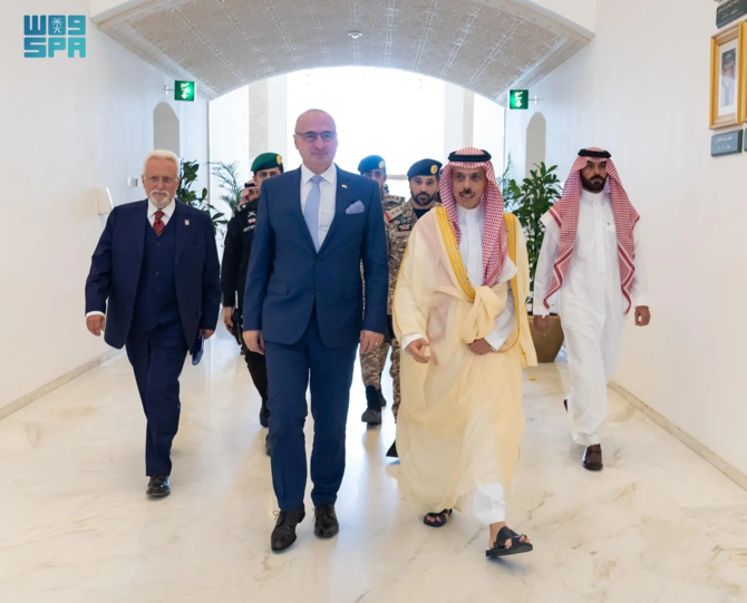 Saudi officials hold talks with Croatian, Swedish foreign ministers in Riyadh 