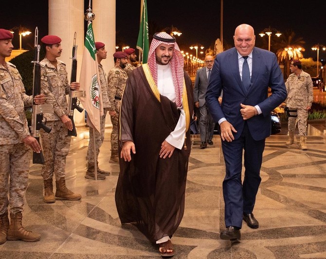 Saudi defense minister discusses Gaza situation with UK, Italian counterparts