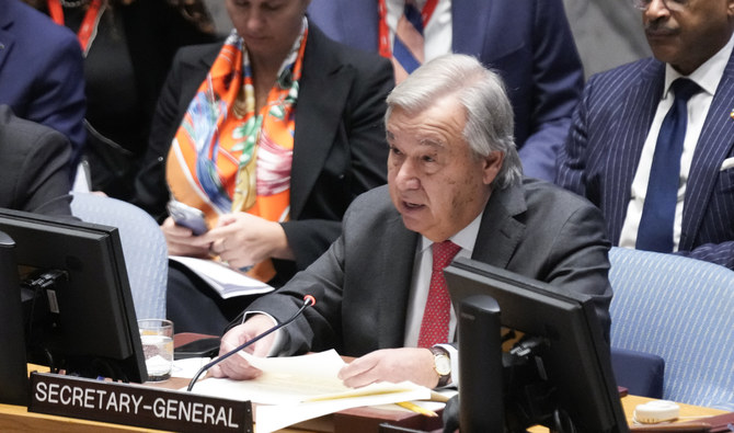 UN chief regrets ‘misrepresentations’ of his Mideast remarks