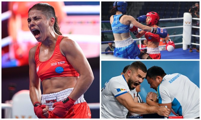 Kickboxing, arm wrestling and fencing take center stage on day 8 of World Combat Games