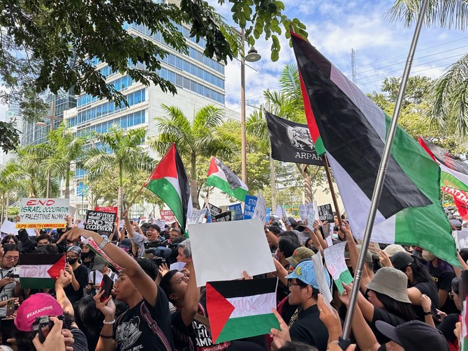 ‘End Israeli occupation now’: Filipinos rally in solidarity with Palestine 