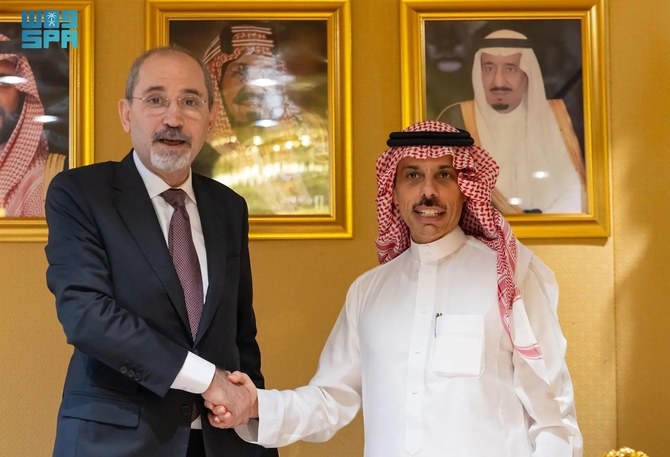 Saudi FM receives Jordan’s foreign affairs minister in Riyadh