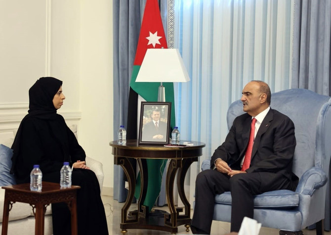 Jordanian PM, Qatari minister discuss bilateral ties, Gaza war