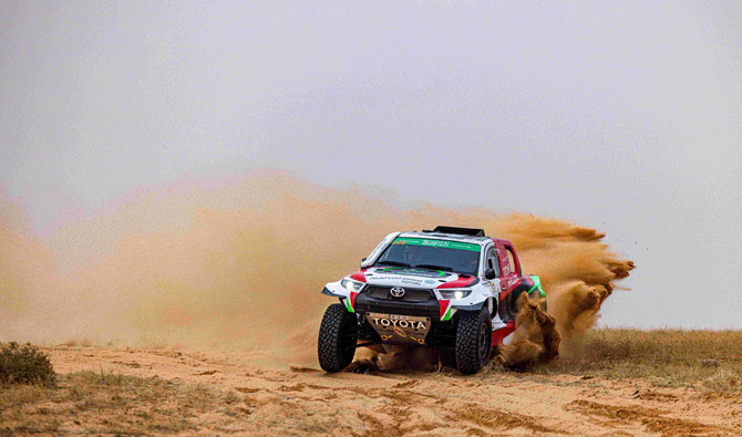 Al-Rajhi edges ahead of Morales after prologue stage of Rally Qassim Toyota 2023