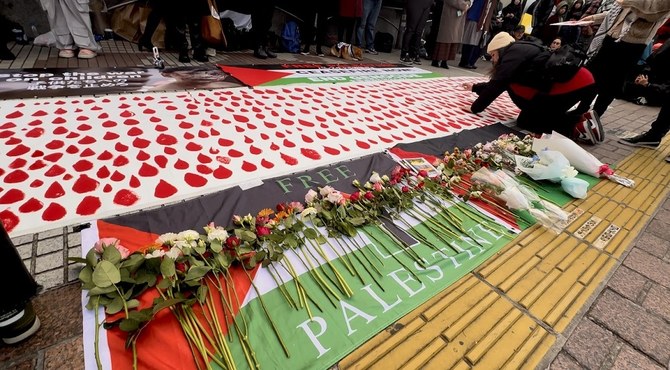 “Tears for Gaza” attracts crowds in Tokyo