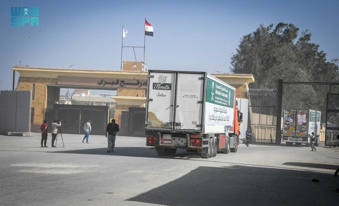 Saudi aid convoys enter Gaza as Israel’s siege worsens humanitarian crisis