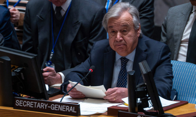 UN chief urges world not to look away and ignore ‘epic humanitarian catastrophe’ in Gaza