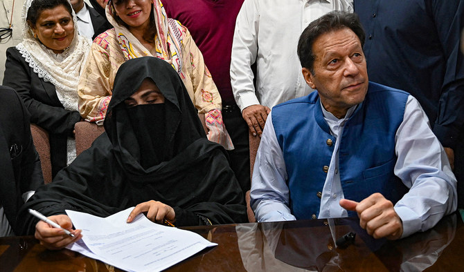 Pakistan accountability bureau files £190 million settlement graft case against Imran Khan, wife