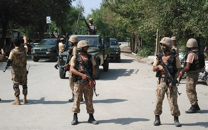 Security forces kill five militants in Pakistan’s northwest