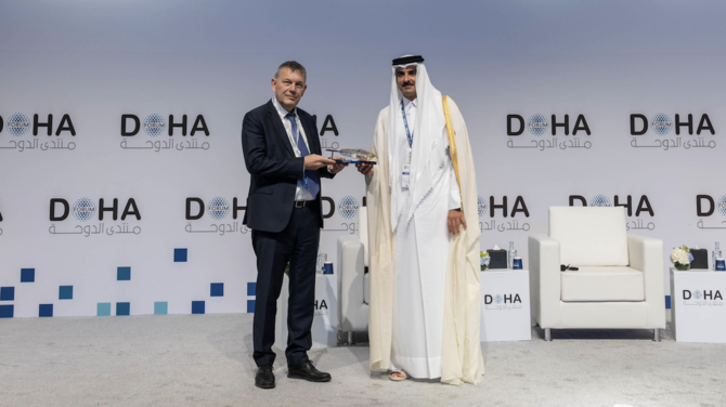 UNRWA staff honored at Doha Forum amid Gaza war