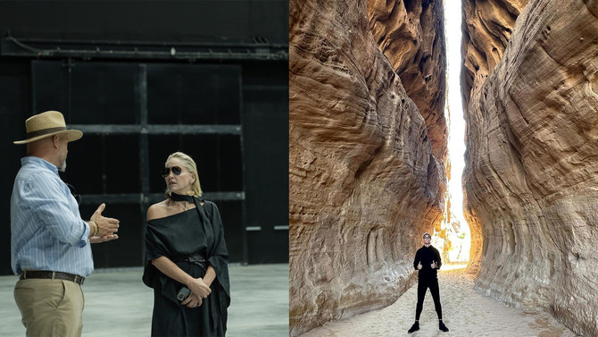 Sharon Stone says Saudi Arabia’s AlUla is ‘one of most fascinating places’ she has seen as Ronaldo visits site