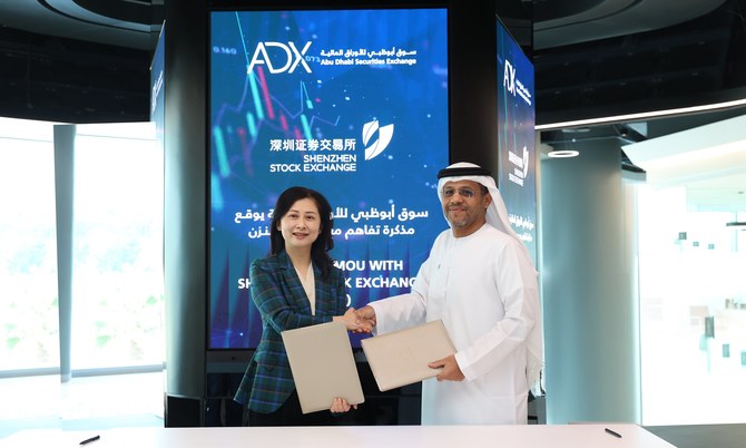 Shenzhen, Abu Dhabi exchanges link up as China, Middle East move closer 