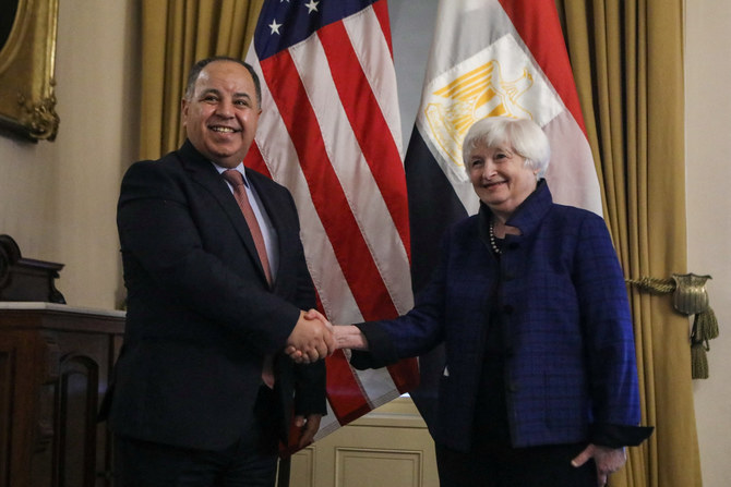 US Treasury Secretary Janet Yellen pledges support for Egypt amid IMF loan talks