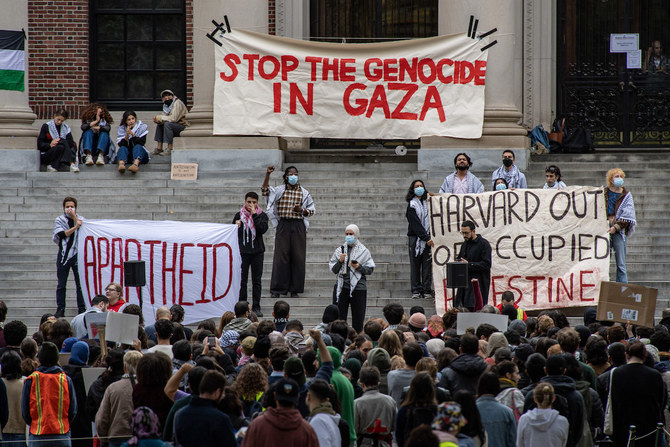 Harvard sued by Jewish students over antisemitism on campus