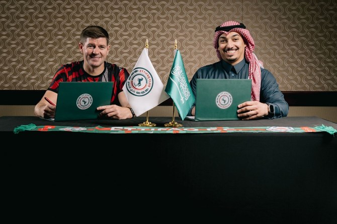 Steven Gerrard signs deal to coach SPL’s Al-Ettifaq until 2027