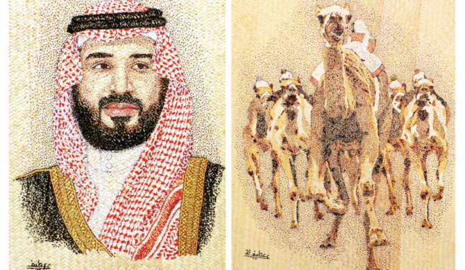 Artist pays homage to Saudi Arabia’s heritage, culture through diverse artforms