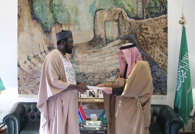 Saudi king receives written message from Gambian president