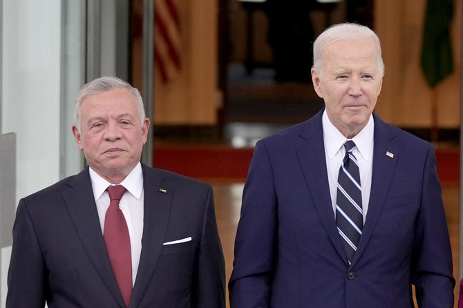 Biden meets Jordan’s king, who wants Gaza ceasefire